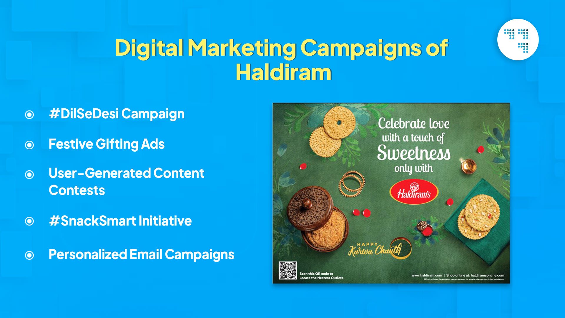 Digital Marketing Campaigns of Haldiram