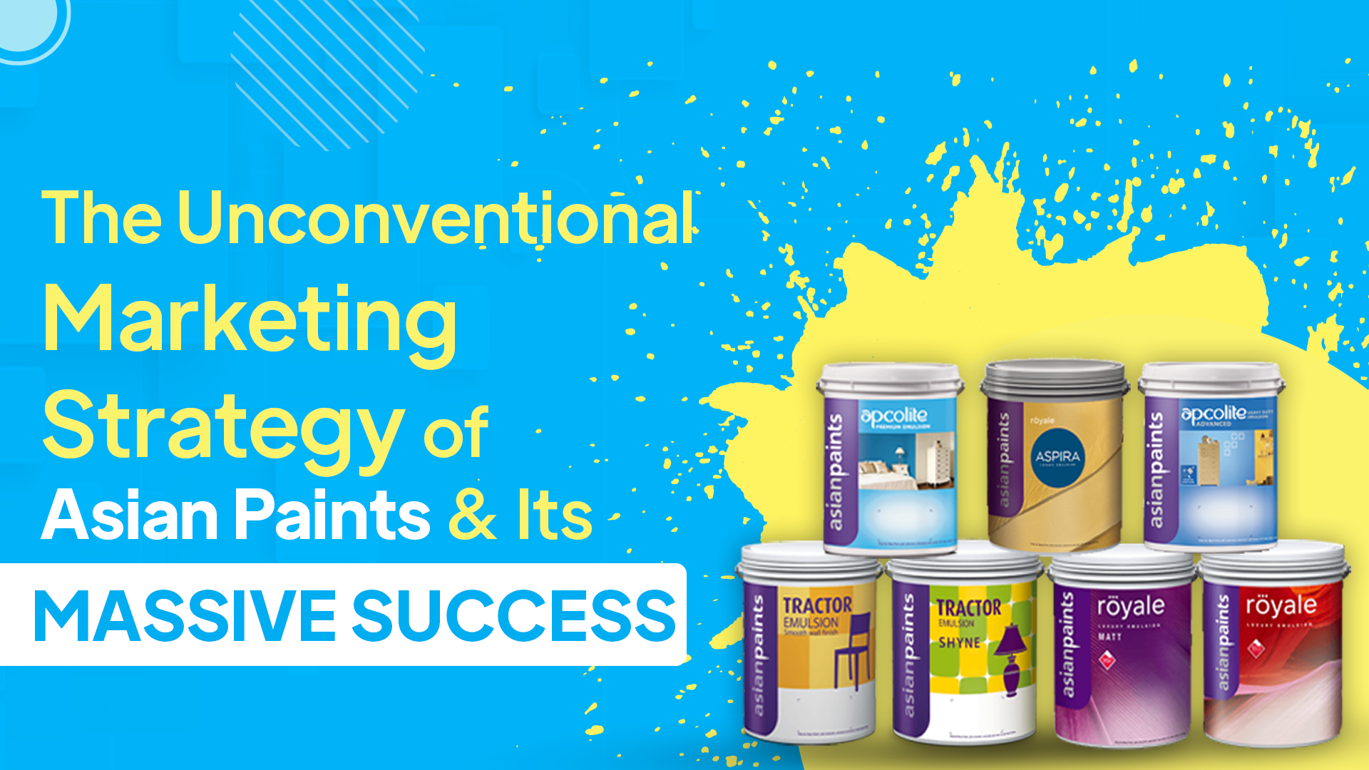 Marketing Strategy of Asian Paints: Unconventional Success